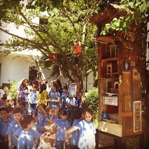Art Installation Scuola Elementare via Eva Gioia del Colle RoomArt Pleroo